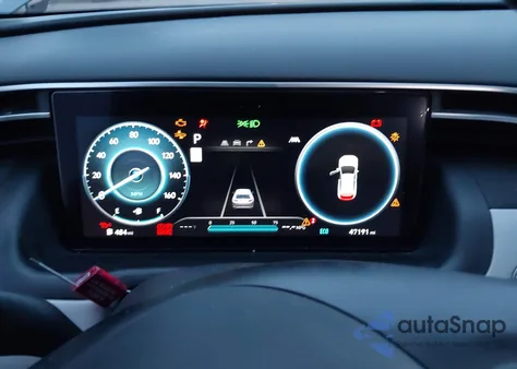 2022 Hyundai Tucson Hybrid Limited из США, поврежденный, VIN KM8JECA1XNU082152